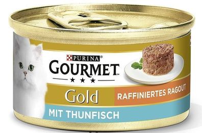 Purina Gourmet Gold Thunfisch Nassfutter, 85g