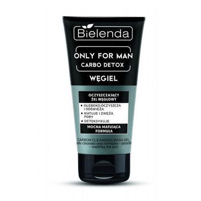 Bielenda Gesicht Reinigungsgel Carbo Detox, 150g