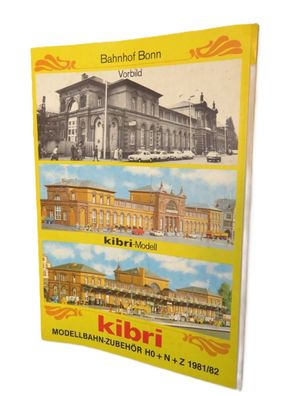 Kibri 1981/82 - Bahnhof Bonn - Katalog