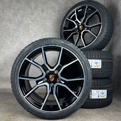 Winterräder Porsche Taycan J1-2 21" Original RS Spyder Felgen 9J1073603MM