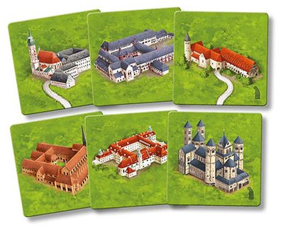 Carcassonne - Die Klöster in Deutschland II (neue Edition)