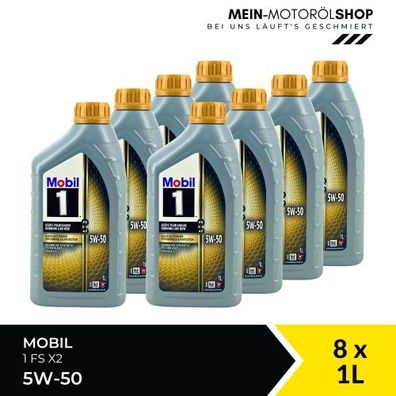 Mobil 1 FS X2 5W-50 8x1 Liter