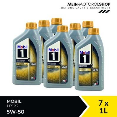 Mobil 1 FS X2 5W-50 7x1 Liter