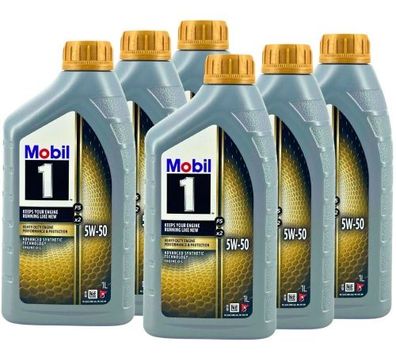 Mobil 1 FS X2 5W-50 6x1 Liter