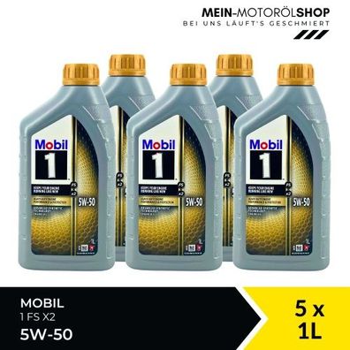 Mobil 1 FS X2 5W-50 5x1 Liter