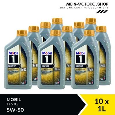 Mobil 1 FS X2 5W-50 10x1 Liter