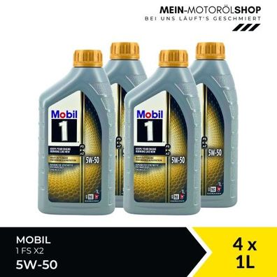 Mobil 1 FS X2 5W-50 4x1 Liter