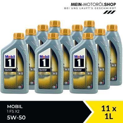 Mobil 1 FS X2 5W-50 11x1 Liter