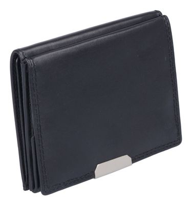 Große Wiener Schachtel LOUANA, schwarz 11x9x2,5cm