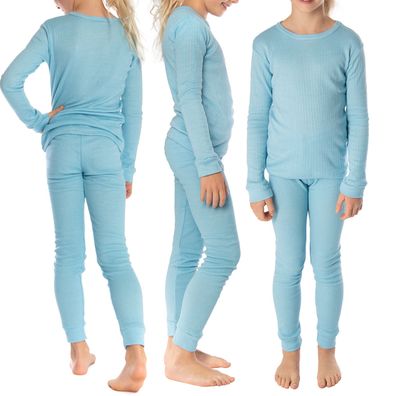 Black Snake® Thermounterwäsche Kinder Thermo Unterwäsche lange Unterhose + langarm