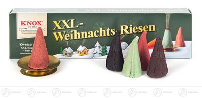 Zubehör KNOX Räucherkerzen XXL-Weihnachtsriesen (5), inkl. Glimmschale