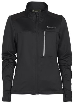 Pinewood 3209 Abisko Power Damen Fleecejacke Black (400)