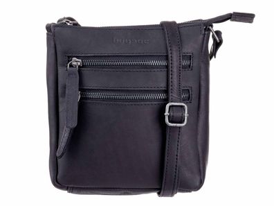 Bagsac Unisex Leder Umhängetasche B488002 - Farben: braun