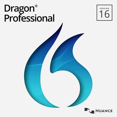 Nuance Dragon Professional 16 | Deutsch+Englisch | Windows | 2 PC | Dauerlizenz