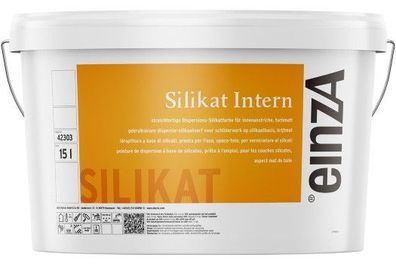 einzA Silikat Intern 15 Liter weiß