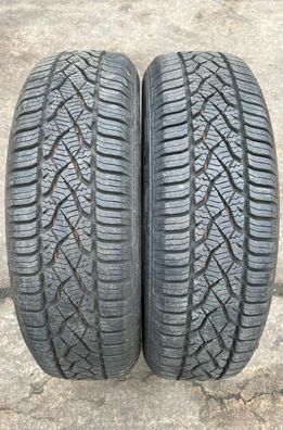 2x Allwetterreifen 155/65 R14 75T Barum Quartaris 5 DOT19 6,6-7,1mm