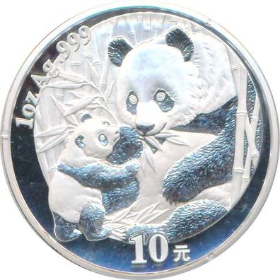 China 2005 - 10 Yuan Panda Silber*