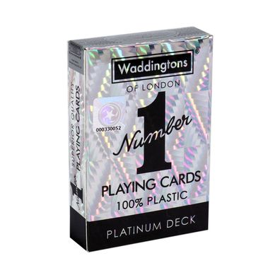 Number 1 Spielkarten Platin Edition Waddingtons Kartenspiel Poker Karten Spiel