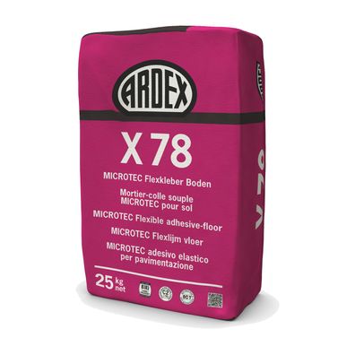 ARDEX X 78 Microtec Flexkleber Boden 25kg