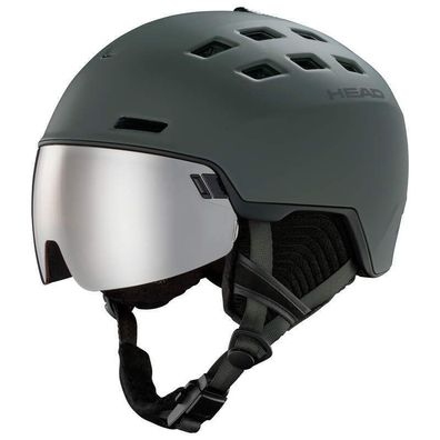 Head Skihelm Radar nightgreen grün Visier unisex Damen und Herren Helm