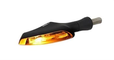 Koso HB030010 LED Blinker Infinity-R, schwarz, Rauchglas, Rueck- und Bremslicht,