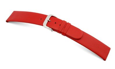 Lederband Merano 14mm rot glatt