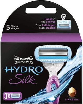 Wilkinson Sword Hydro Silk Ersatzklingen (3 Stk.)