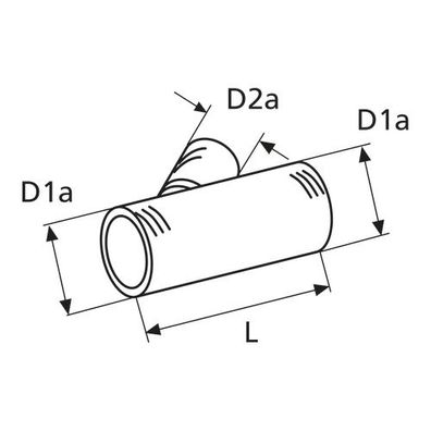 Webasto Abzweigstueck D60-60-60 45 Grad 1320472A