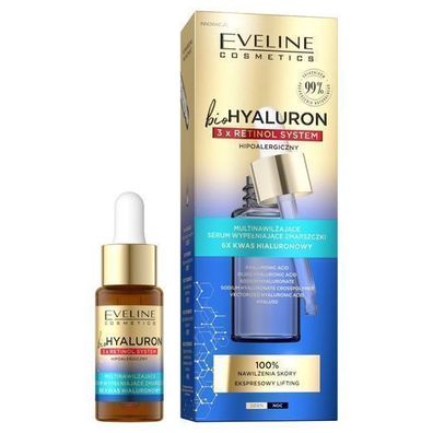 Eveline Bio Hyaluron Retinol Serum, 18 ml