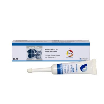 Alfavet Actea® ORAL 15ml Maulpflege-Gel für Hunde und Katzen