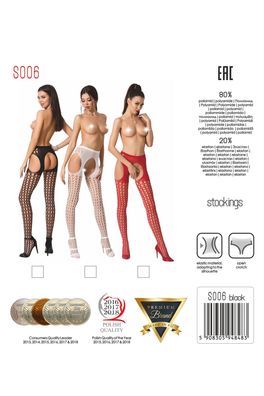 ouvert Strumpfhose S006 rot von Passion Erotic Line