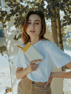 ZWEI Geldbörse EVA Wallet EV2 off-white