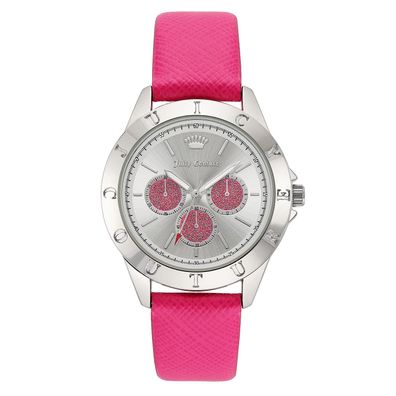 Juicy Couture Uhr JC/1295SVHP Damen Armbanduhr Silber