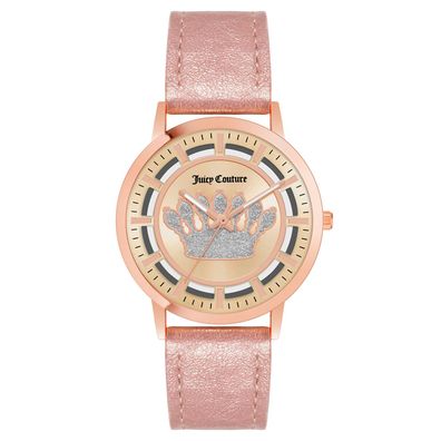 Juicy Couture Uhr JC/1344RGPK Damen Armbanduhr Gold