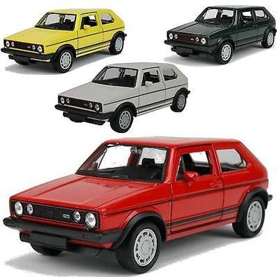 VW Golf I GTI Modellauto 1:33 11cm Welly Auto Modell Einser Golf Volkswagen 1er