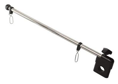 Flaggenstock Edelstahl 44cm mit Halterung-22/25mm, EK99651