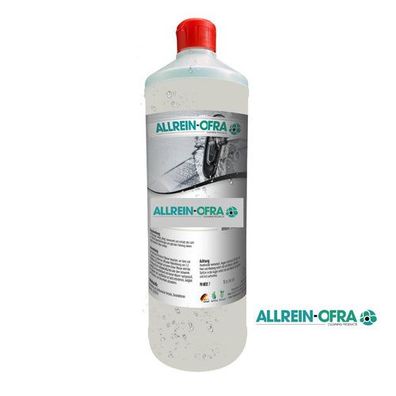 Allrein-Ofra - Neutralreinigungsmittel - 1 Liter Flasche - mit Glanzeffekt und hautmi