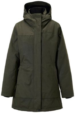 Pinewood 3249 Padded Winter Damen Parka D. Green (103)