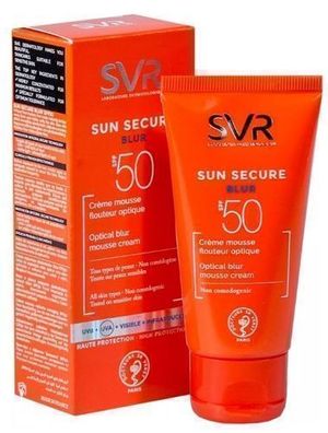 SVR Sun Secure Blur SPF 50+ Schutzcreme, 50 ml