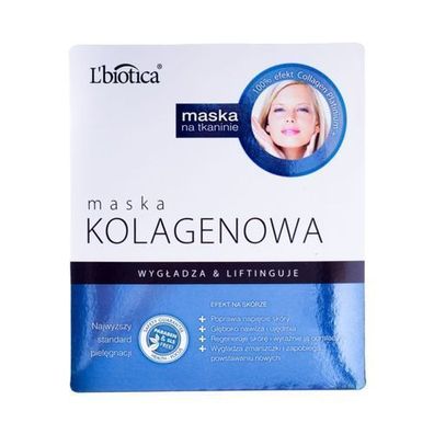 L`Biotica Kollagen-Tuchmaske 23 ml, Feuchtigkeitsbehandlung