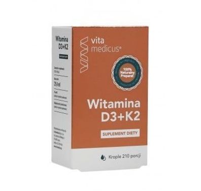 Vitamin D3 + K2 Vita Medicus Tropfen 294ml - Nahrungsergänzungsmittel