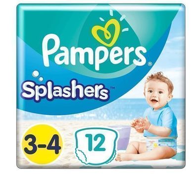 Pampers Wasserdichte Windeln, Größe 3-4, 12 Stück