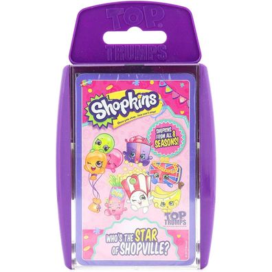 Top Trumps - Shopkins (englisch) Kartenspiel Quartett Kinderspiel