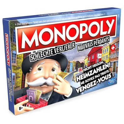 Monopoly - Für schlechte Verlierer (deutsch/französisch) Brettspiel Spiel