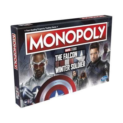 Monopoly - The Falcon and the Winter Soldier (englisch) Brettspiel Marvel