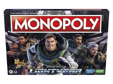 Monopoly - Lightyear (englisch) Brettspiel Gesellschaftsspiel Pixar Toy Story