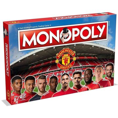 Monopoly - Manchester United (englisch) Brettspiel Gesellschaftsspiel Boardgame