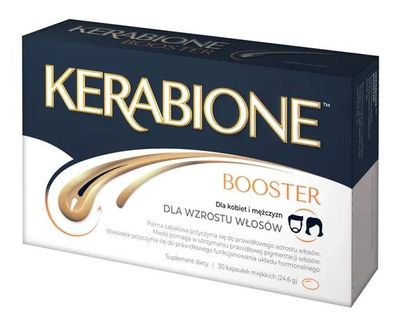 Kerabione Booster Für Haarwachstum Bartwuchs Frauen Männer Haarpflege 30 Kapseln