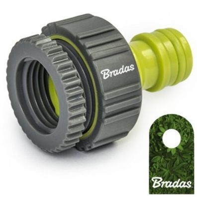 Hahnanschluß 1" - 3/4" Adapter Hahnstück LIME LINE SOFT LE-S2199K BRADAS 3614