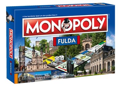 Monopoly Fulda City Edition Stadtedition Spiel Gesellschaftsspiel Brettspiel